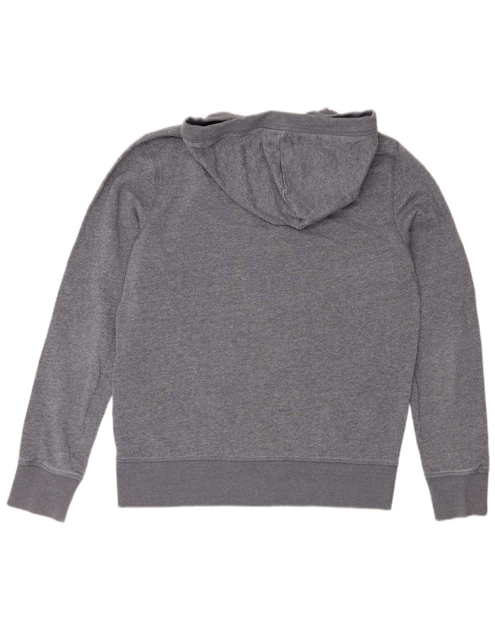 Jack & Jones Herren-Kapuzenpullover mit Reißverschluss, mittelgrau geflecktes Polyester