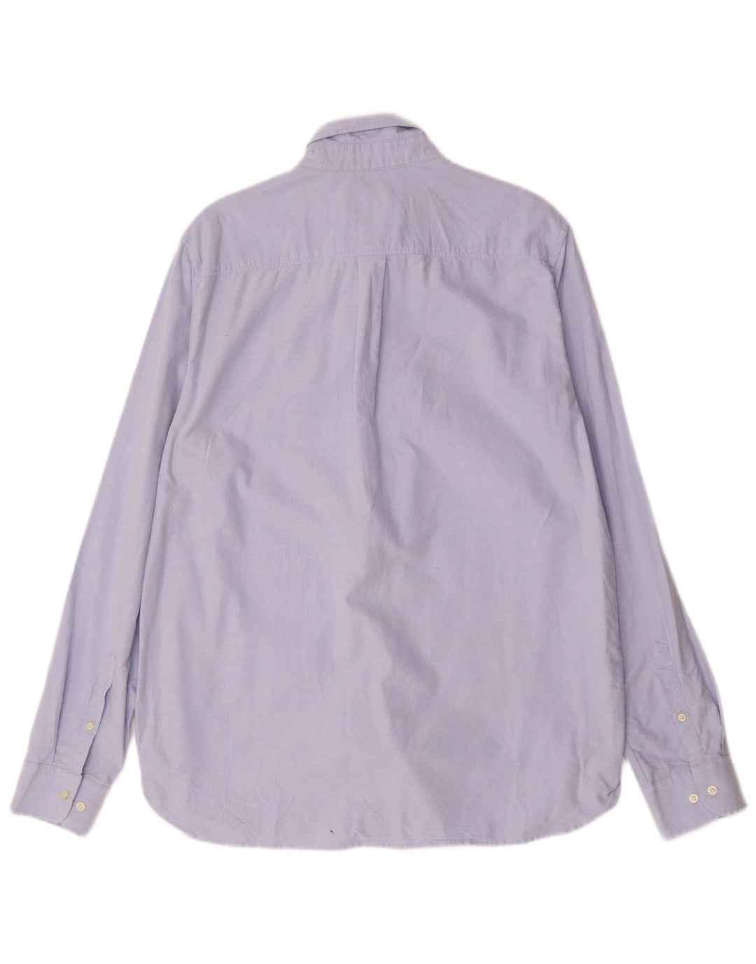 Superdry Herrenhemd XL, blaue Baumwolle