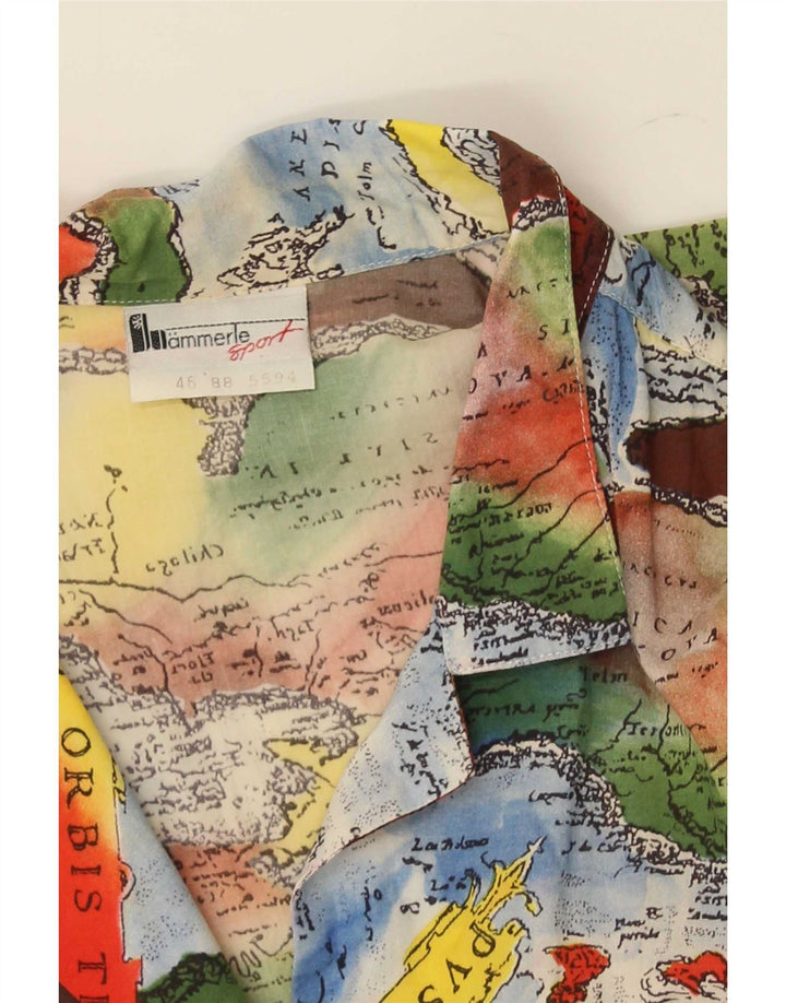 Hammerle Womens Abstract Pattern Shirt IT 46 Large Mehrfarbig