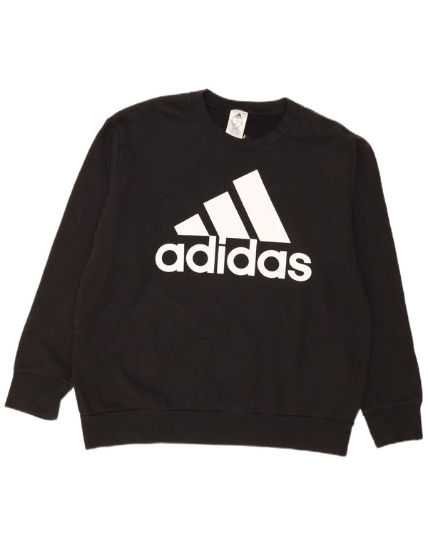 Adidas Herren Graphic Sweatshirt Pullover XL Schwarz Baumwolle