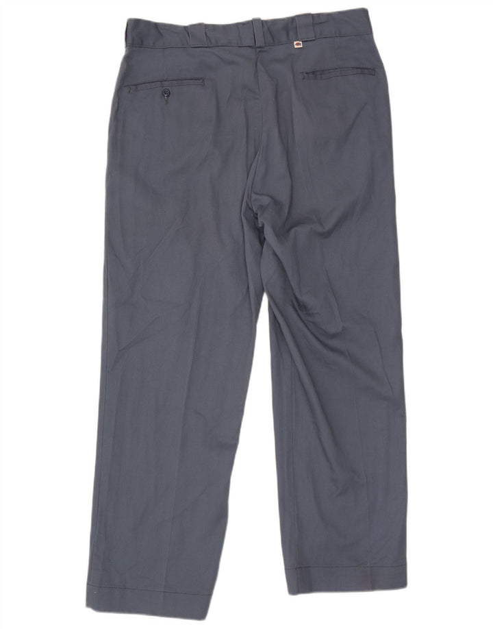 Dickies Gerade Herren-Cargohose W38 L29 Graues Polyester