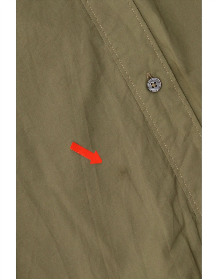 Timberland Herren Regular Fit Hemd 2XL Khaki Baumwolle