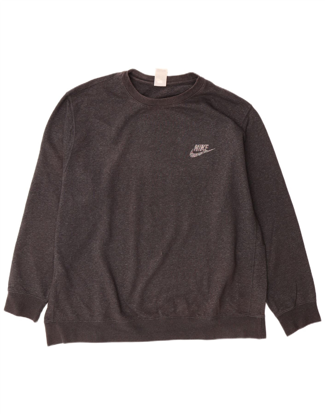 NIKE Herren Sweatshirt Pullover 2XL Grau Baumwolle