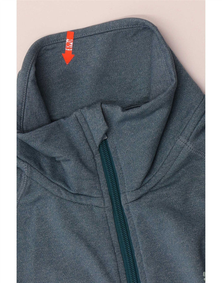 Puma Damen-Trainingsanzug-Oberjacke, Größe S, Größe S, Blau, Farbblock-Polyester