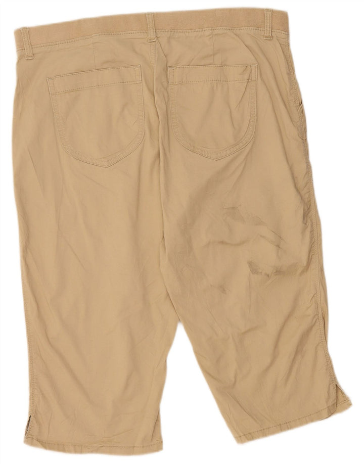 Lee Damen-Bermudashorts mit hoher Taille, W36, XL, Beige