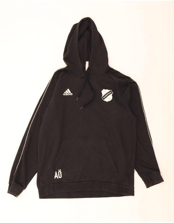 Adidas Herren Graphic Hoodie Pullover XL Schwarz Baumwolle