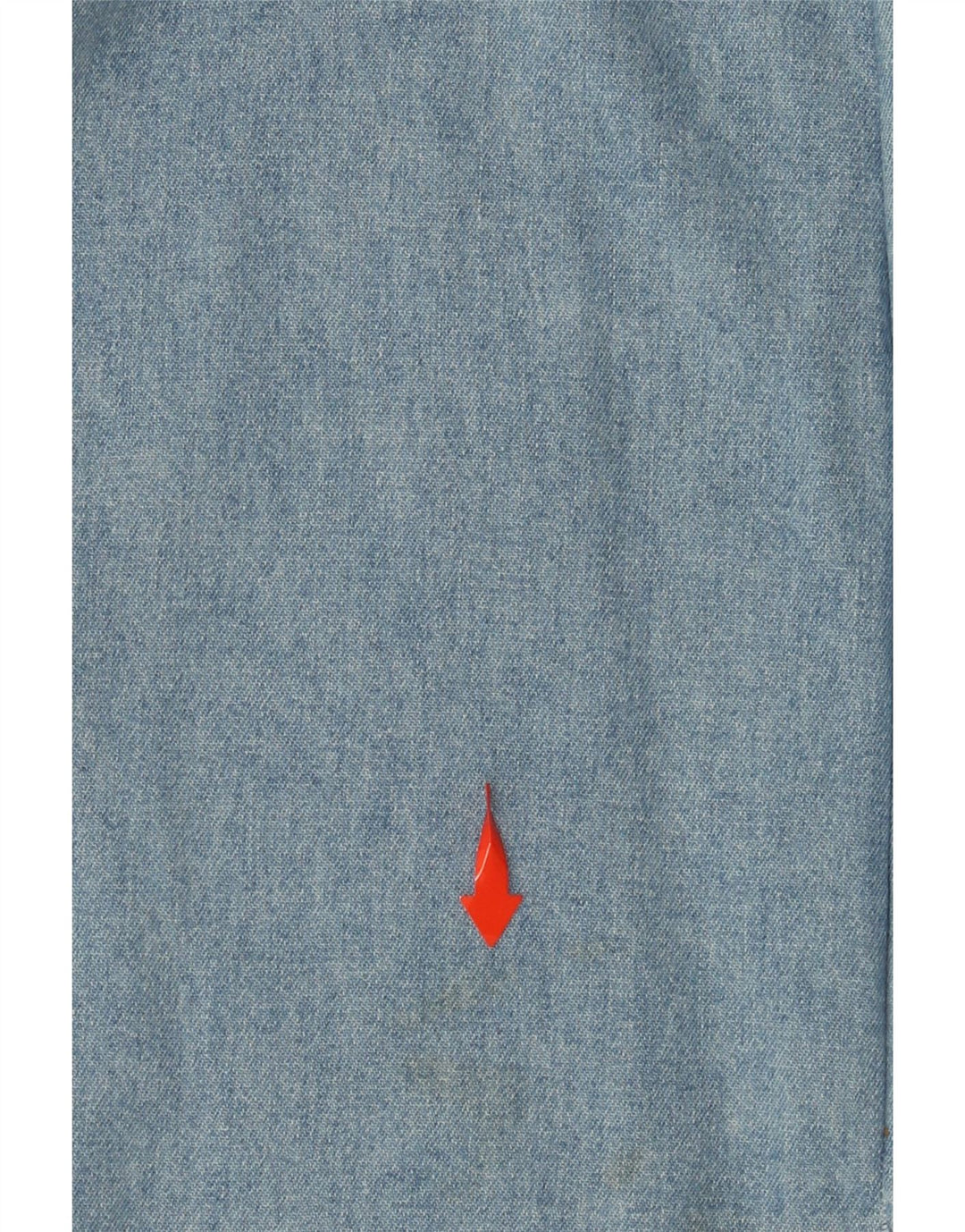 CARRERA Ärmelloses Herren-Jeanshemd, Größe 43/44 XL, blaue Baumwolle