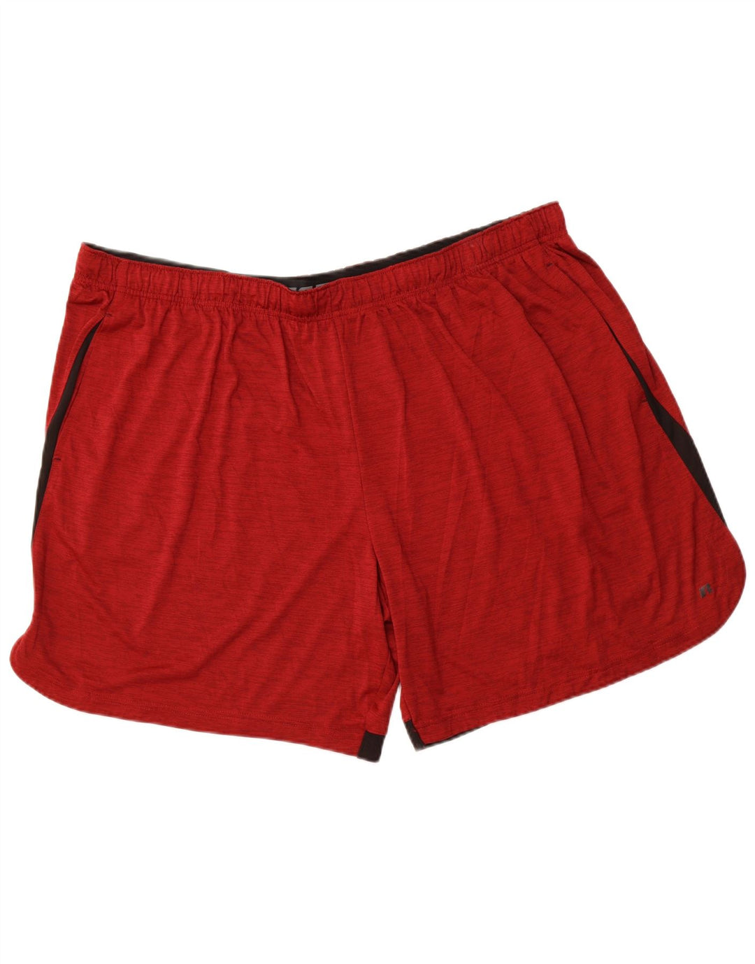 RUSSELL ATHLETIC Herren Dri-Power Sport Shorts 3XL Rot Farbblock