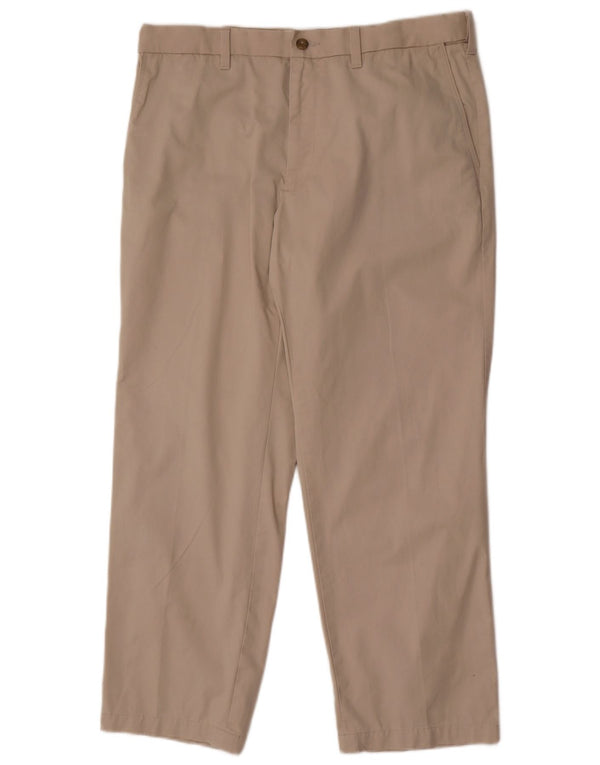 Marks & Spencer Herren Blue Harbour Gerade Chinohose W36 L29 Beige