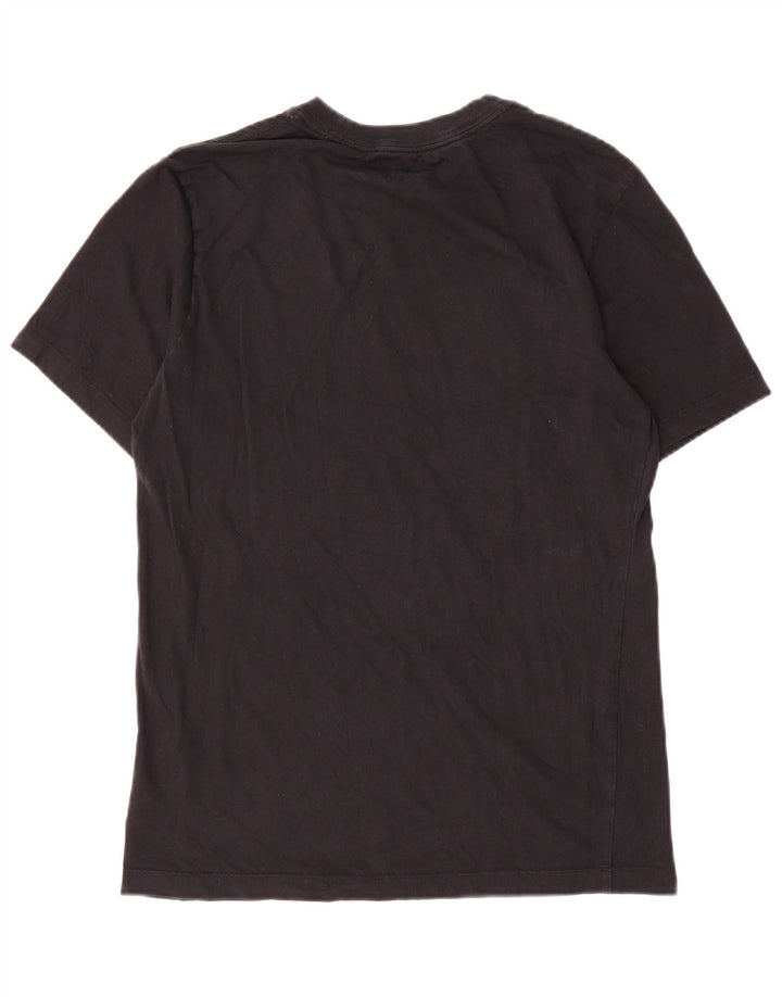 Nike Herren T-Shirt Top Small Schwarz Baumwolle