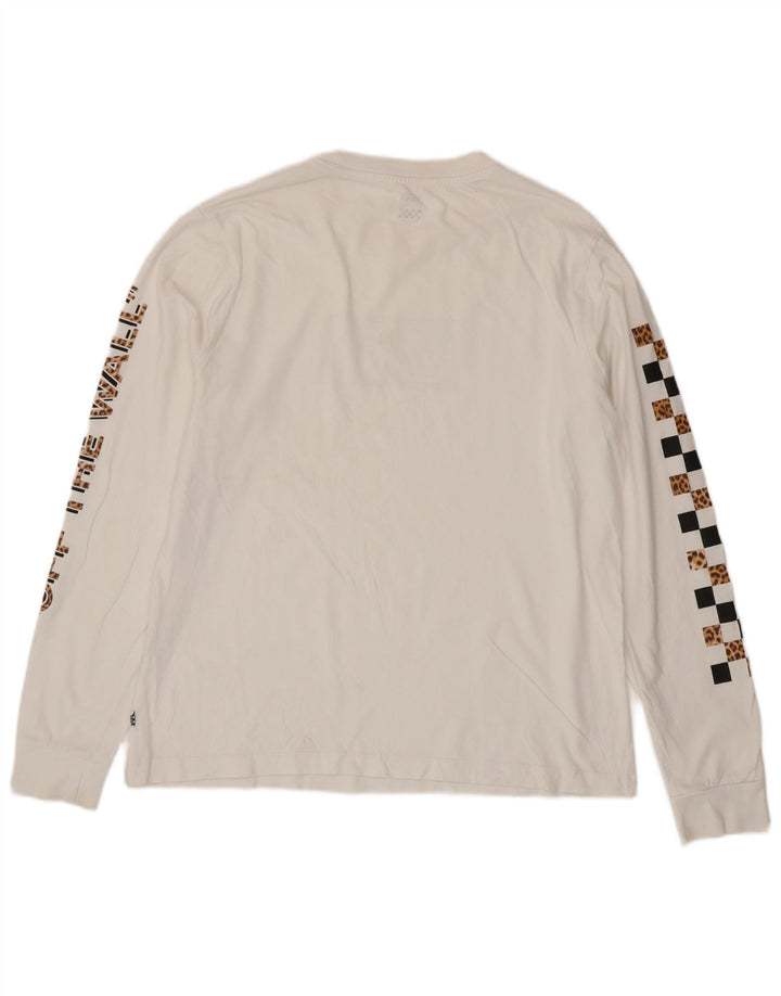 Vans Herren Graphic Top Langarm XL Weiß