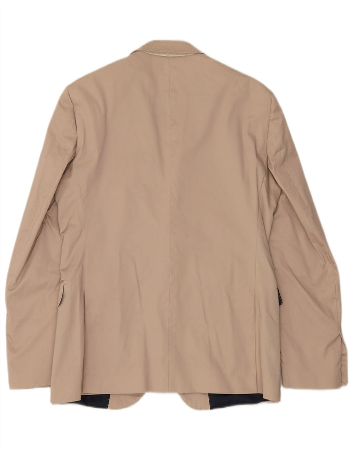 Liu Jo Herren-Blazer mit 2 Knöpfen, IT 48, mittelbeige Baumwolle