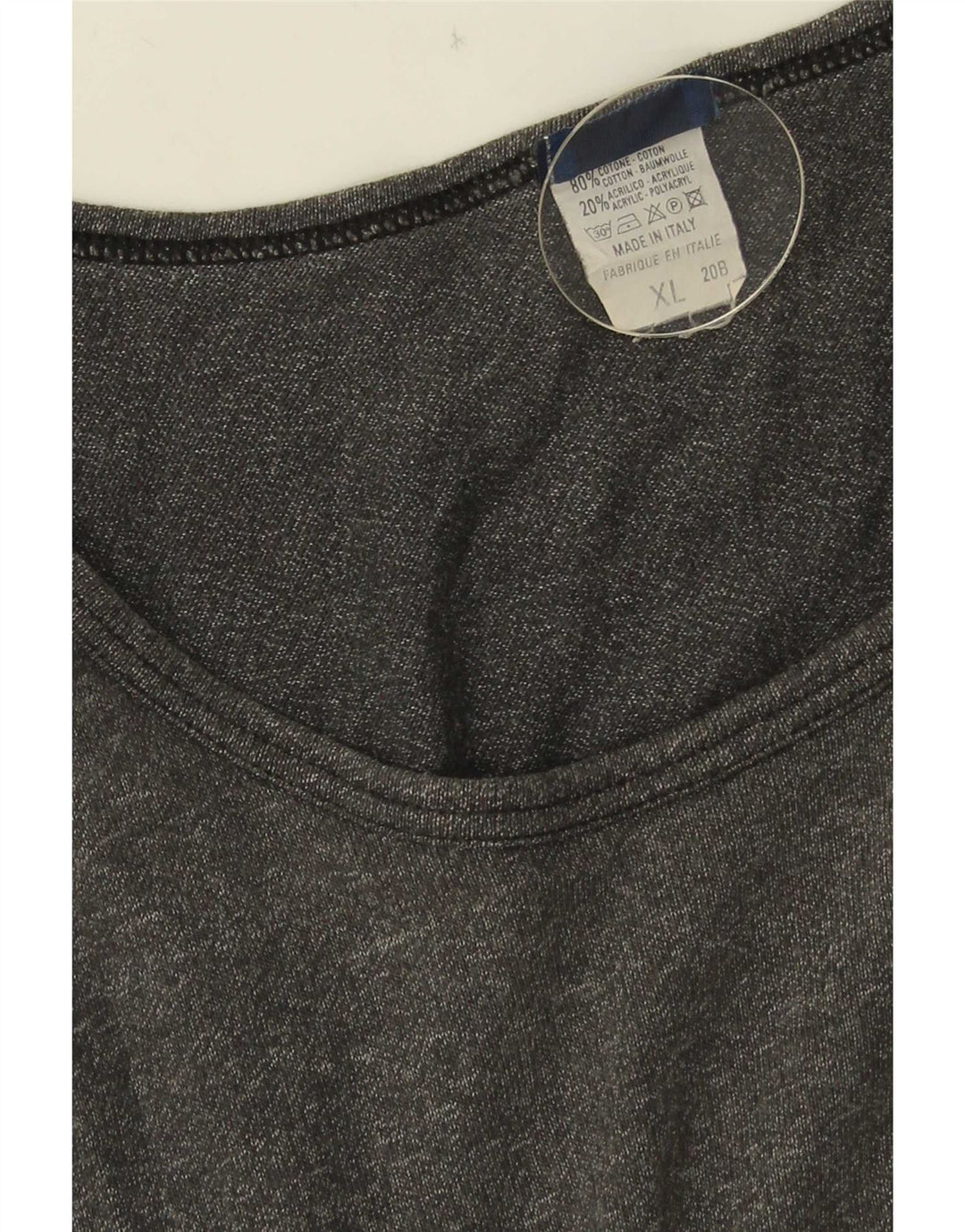 Asics Herren Graphic Vest Top XL Grau gefleckte Baumwolle