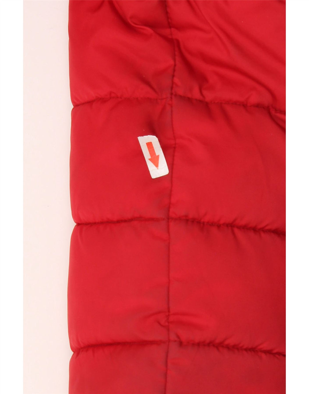 Jordan Jungen wattierte Jacke mit grafischer Kapuze, 8–9 Jahre, Größe S, Rot, Farbblock
