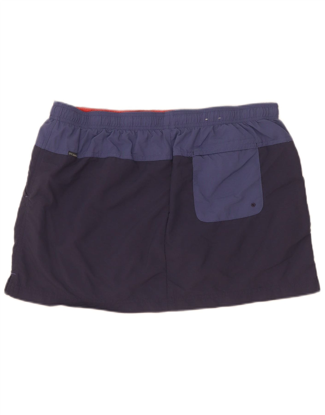 Columbia Damen Skort UK 14 Large Marineblaues Colourblock-Nylon
