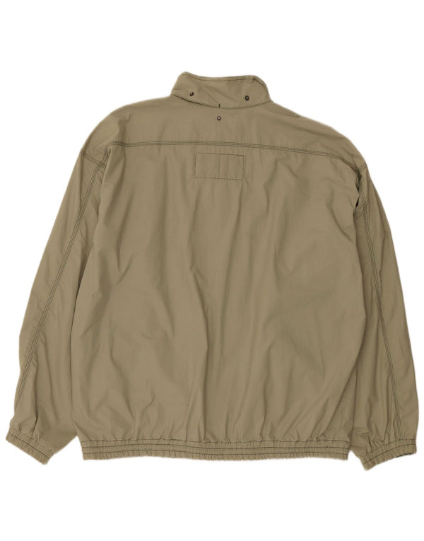 Tenson Herren Bomberjacke EU 54 2XL Khaki Baumwolle