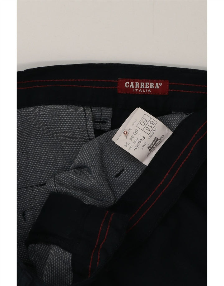 CARRERA Herren 618 Cargoshorts IT 50 Large W34 Marineblaue Baumwolle
