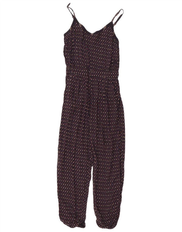 FAT FACE Damen-Overall, UK 6, XS, marineblau, geblümt, Viskose