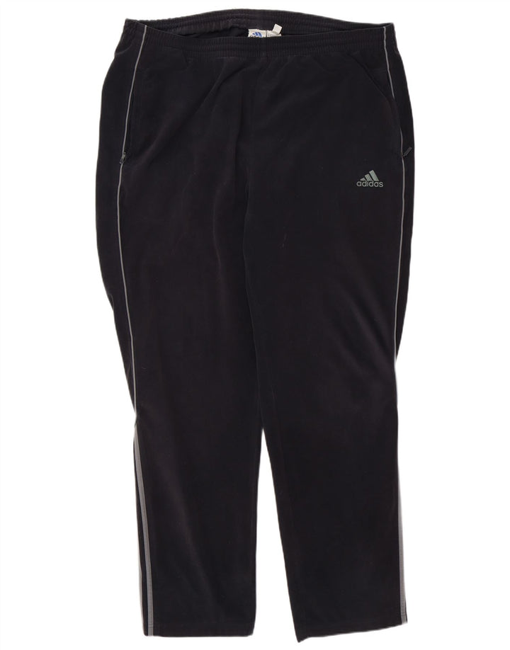 Adidas Herren Trainingshose UK 48/50 XL Grau Polyester