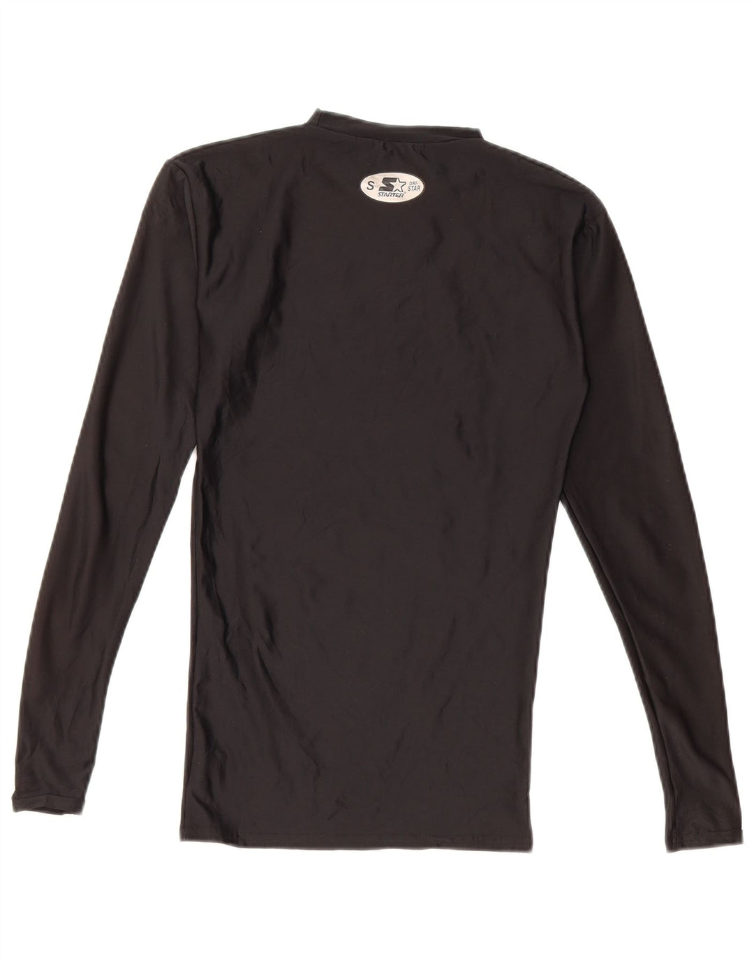 STARTER Damen Top Langarm UK 8 Small Schwarz Polyester