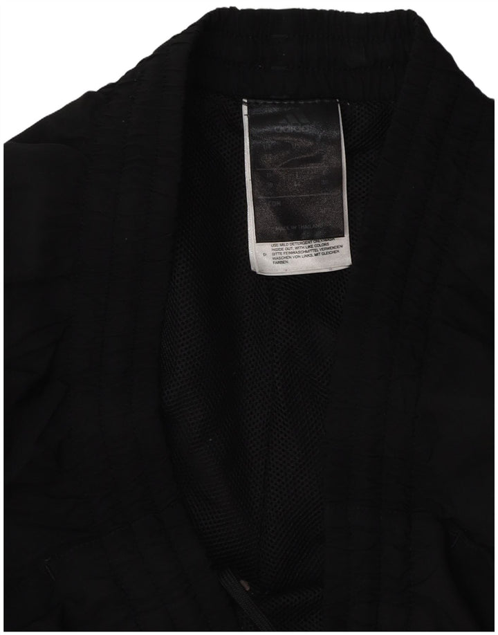 Adidas Damen Trainingshose Jogger UK 12 Medium Schwarz Polyester