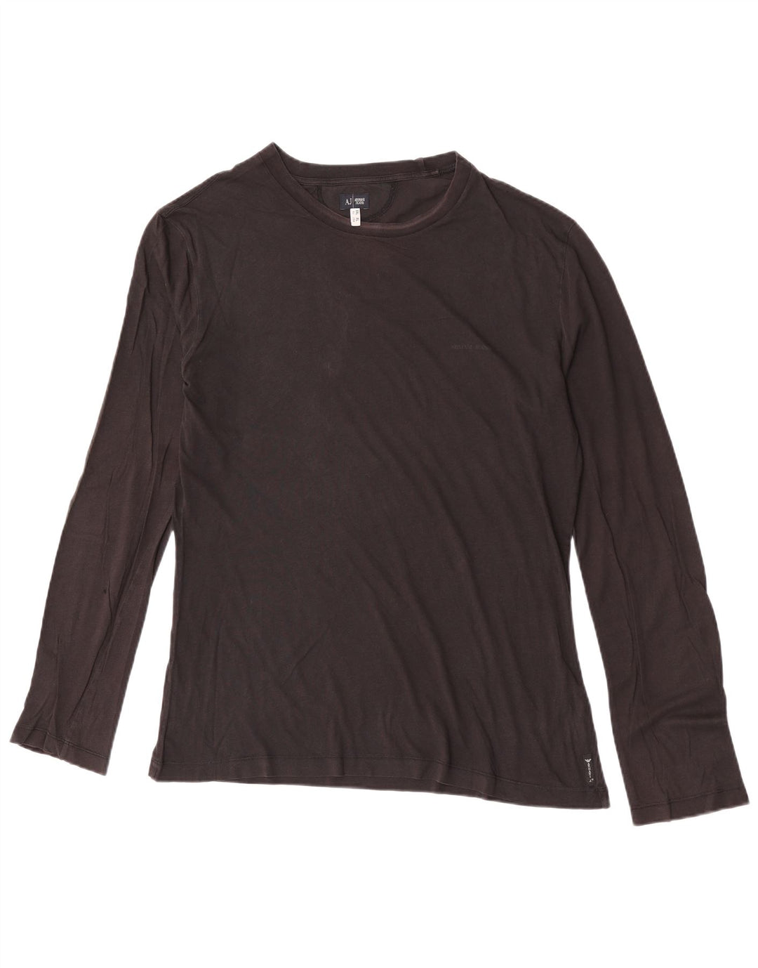 Armani Jeans Herren Top Langarm XL Schwarz