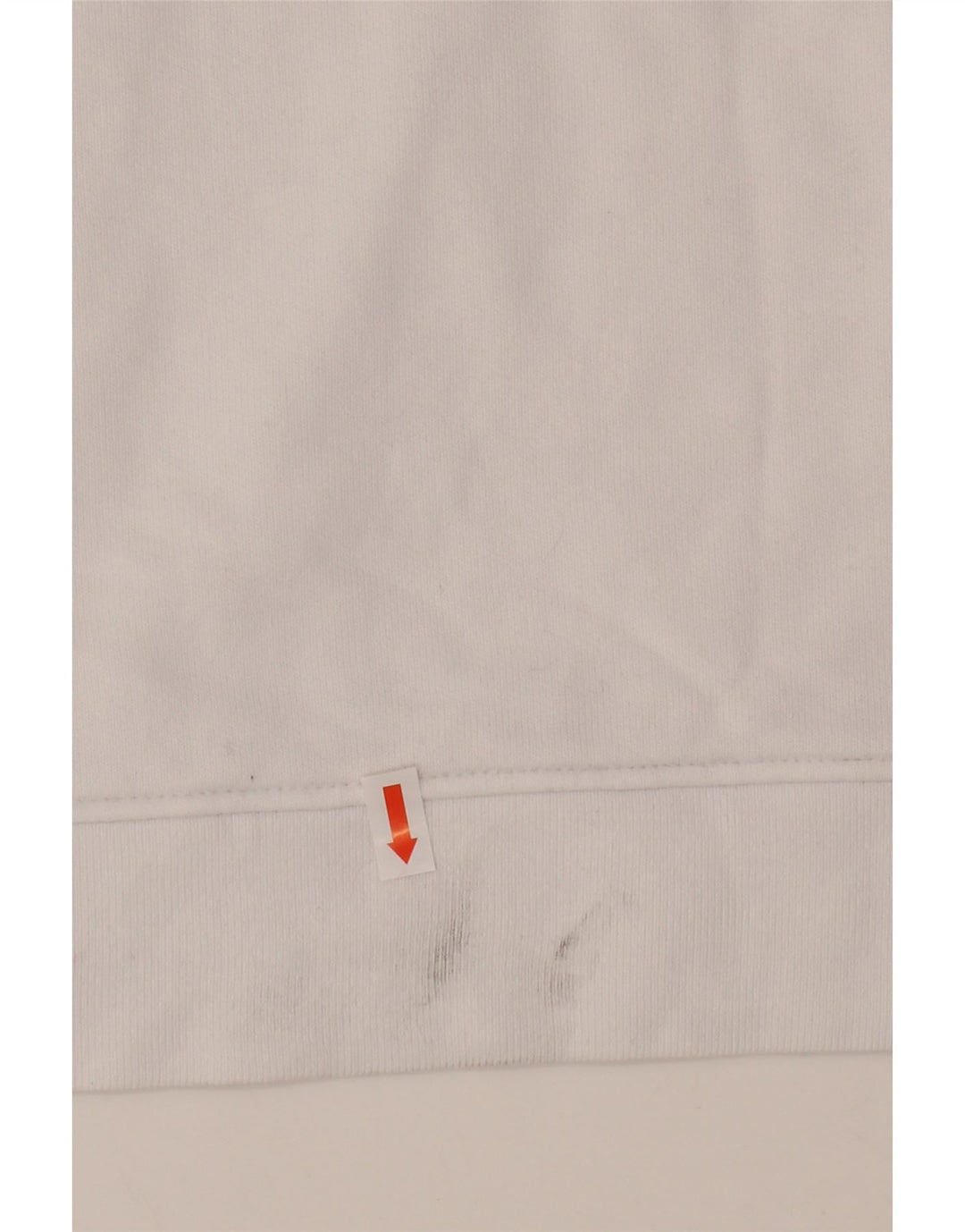 LEVI'S Damen-Sweatshirt in Übergröße mit Grafik, UK-Größe 40, Größe L, weiße Baumwolle