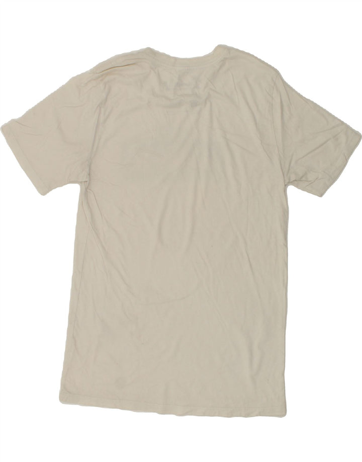 HURLEY Mens Graphic T-Shirt Top Small White Cotton Vintage Hurley and Second-Hand Hurley from Messina Hembry 