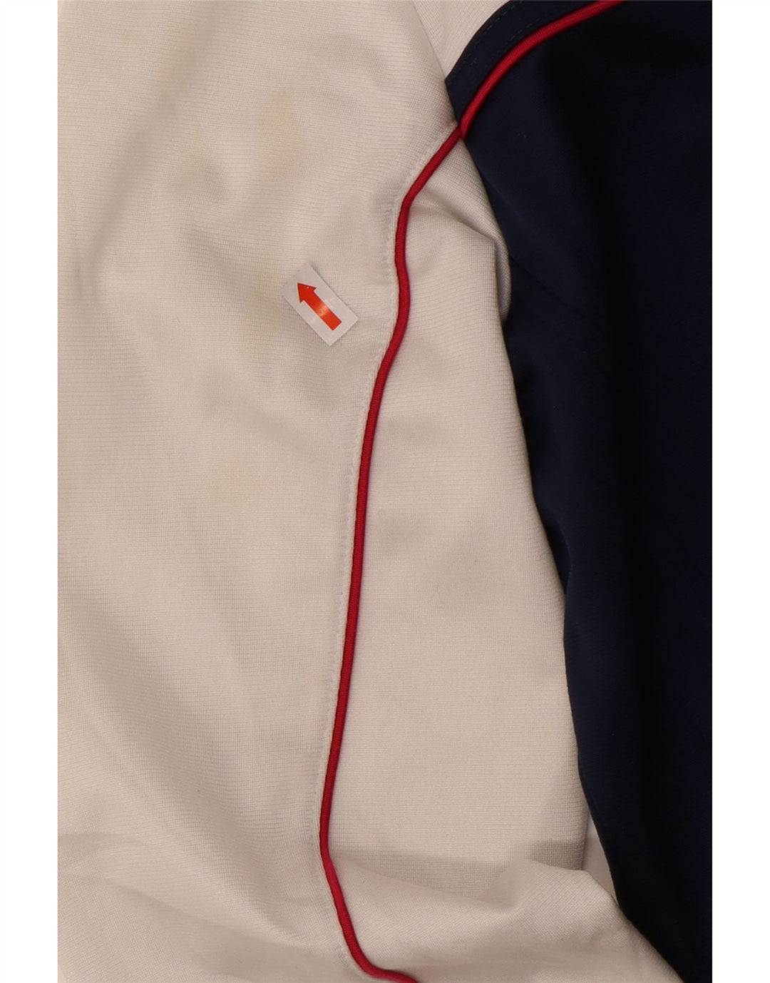 CHAMPION Womens Heritage Fit Trainingsanzug-Oberjacke UK 14 Large Marineblau