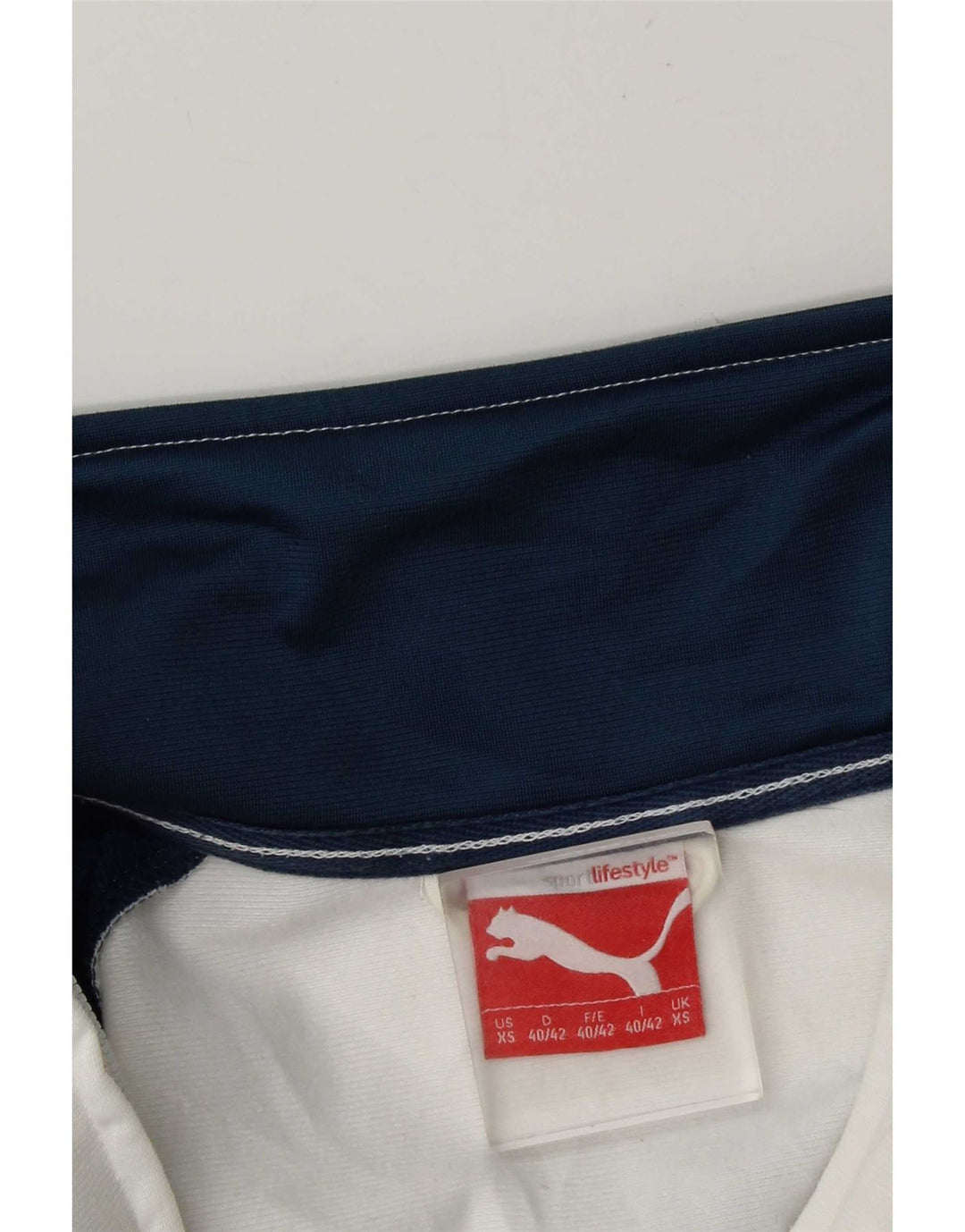 Puma Herren-Trainingsanzugoberteil, XS, Weiß, Farbblock