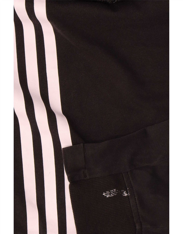 Adidas Herren Kapuzenpullover Mittelschwarz Baumwolle