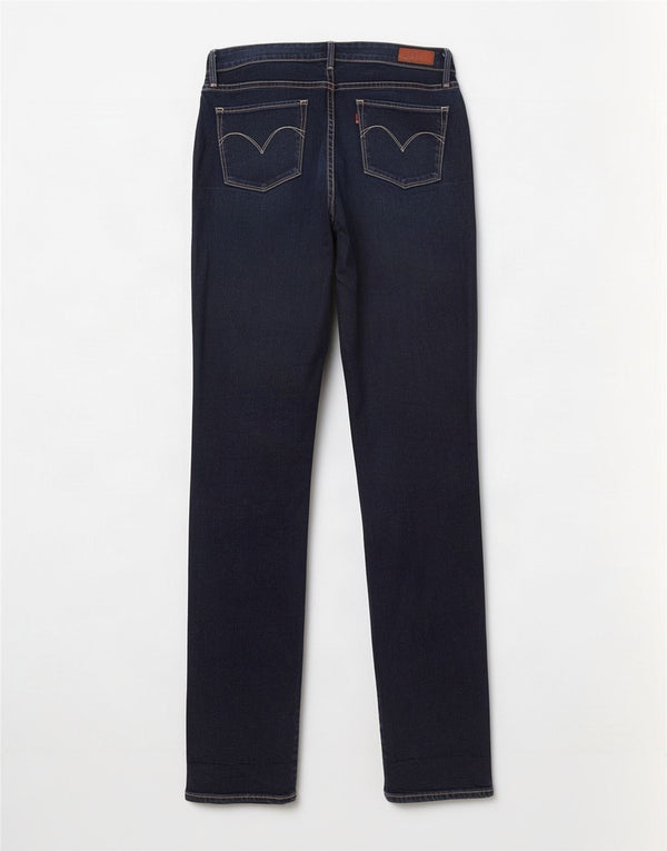 Levi's Damen Slight Curve Classic Fit Slim Jeans W28 L34 Marineblau