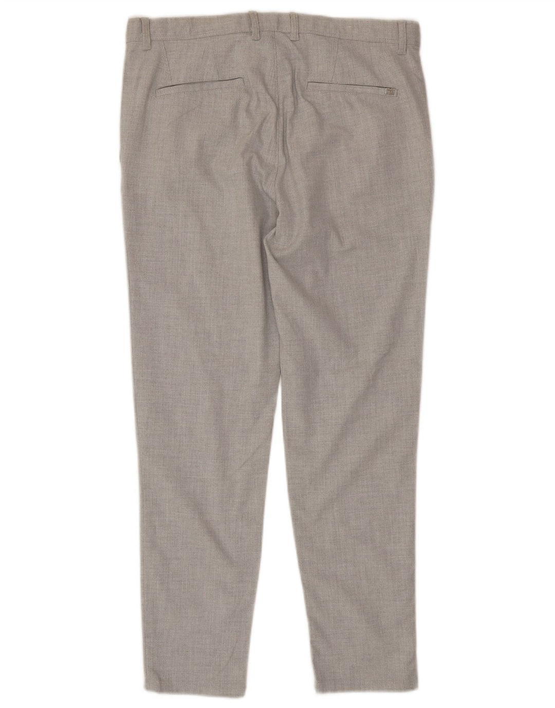 Zara Herren Slim Fit Chinohose EU 40 Medium W31 L29 Grau Polyester