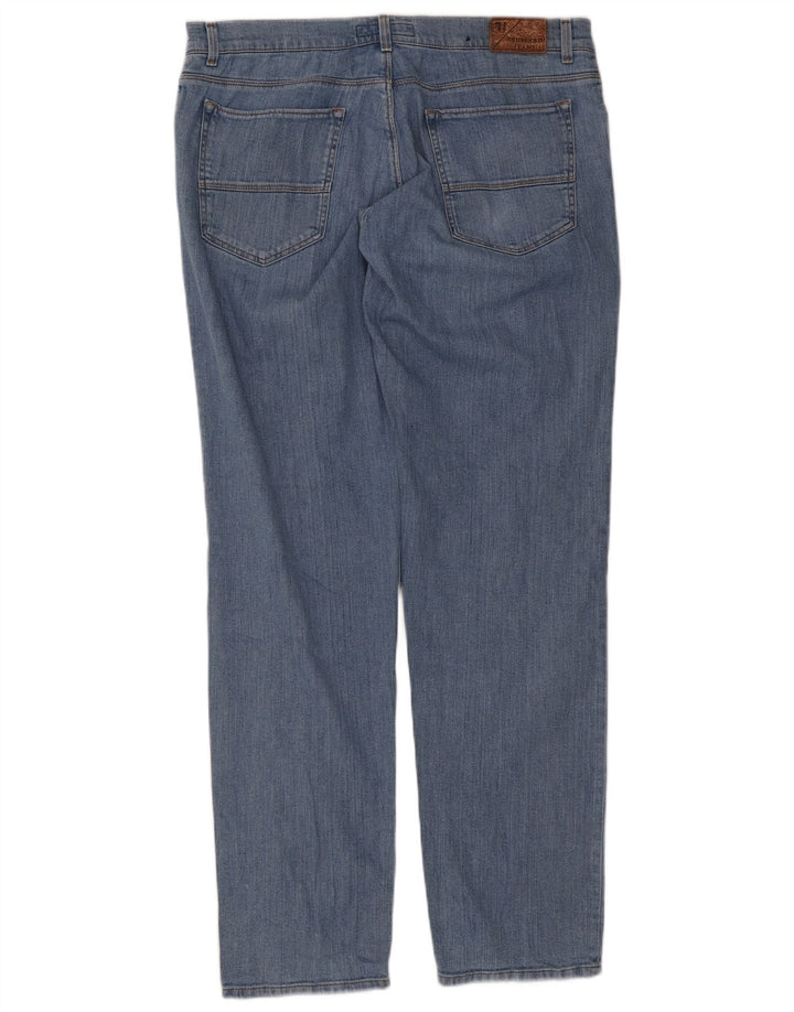 Trussardi Herren Straight Jeans W40 L36 Blau