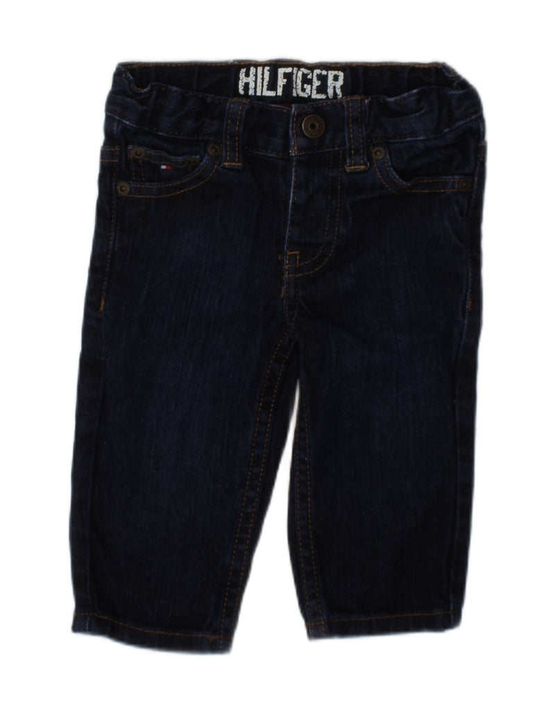 TOMMY HILFIGER Baby Boys Straight Jeans 3-6 Months W18 L7 Navy Blue Cotton Vintage Tommy Hilfiger and Second-Hand Tommy Hilfiger from Messina Hembry 