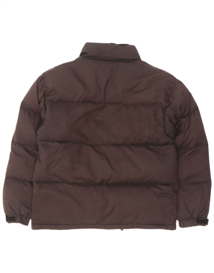 Champion Herren Wattierte Jacke UK 40 Large Schwarz Polyester