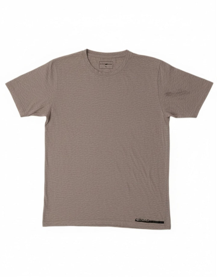 Gas Herren T-Shirt Top XL Grau Baumwolle