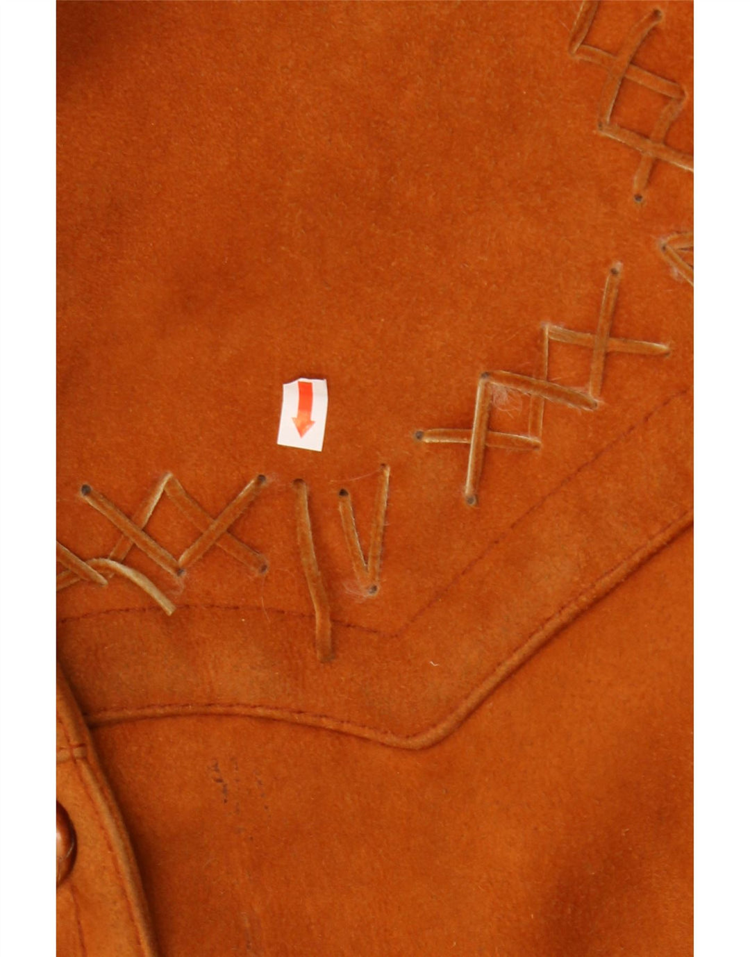 Vintage Damen Übergroßer Lammfellmantel UK 18 XL Braun