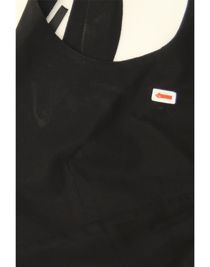 Swish Damen Neckholder-Kleid UK 10 Small Schwarz Viskose