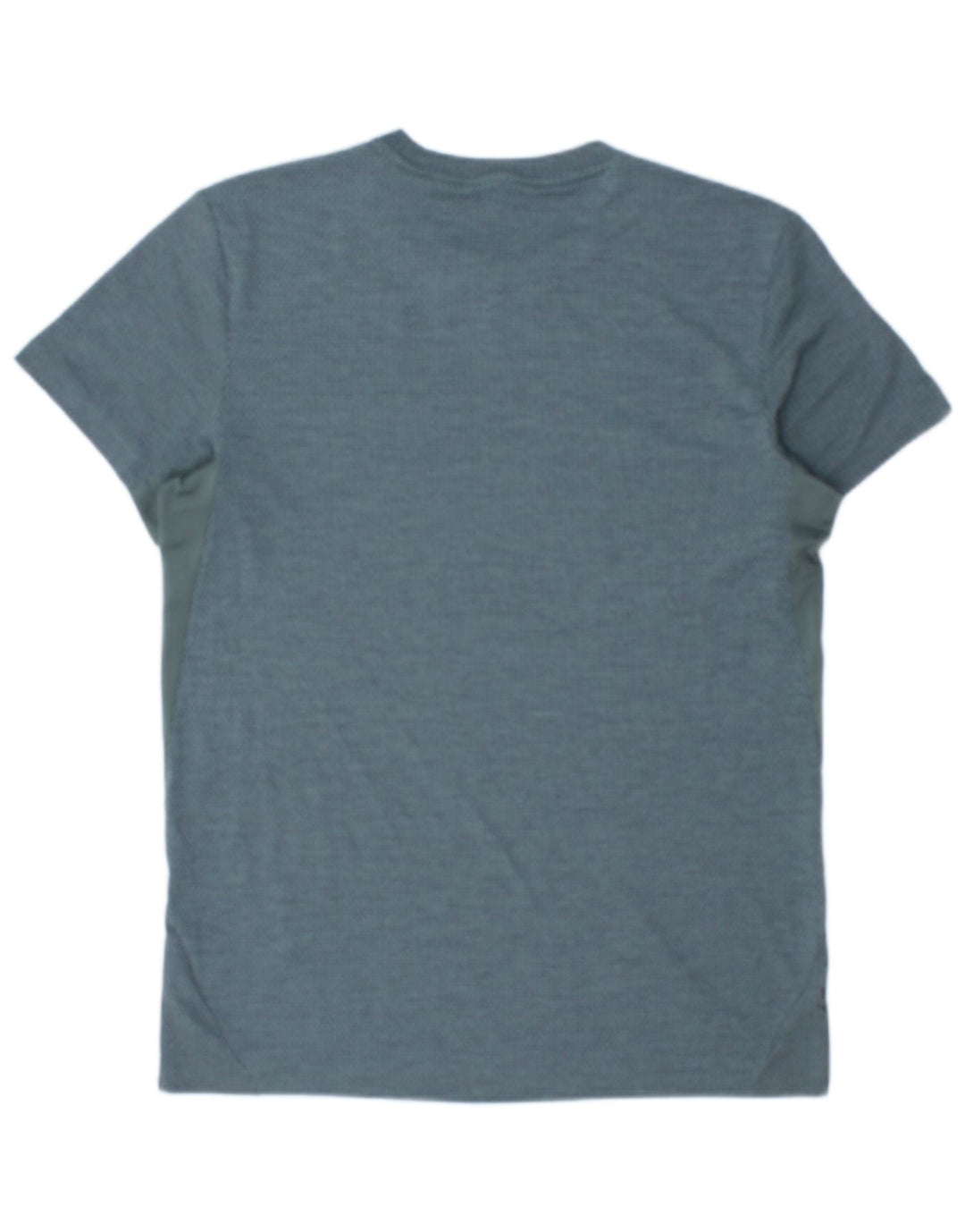 ADIDAS Herren T-Shirt Top Mittelblaues Colourblock-Polyester