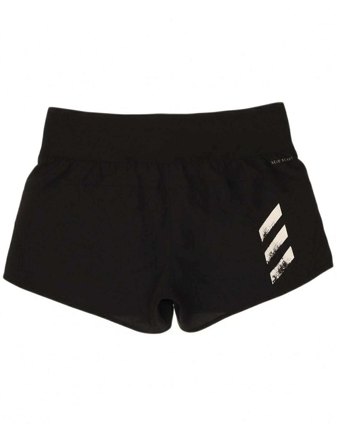 ADIDAS Womens Aeroready Sport Shorts UK 14 Medium  Black Polyester