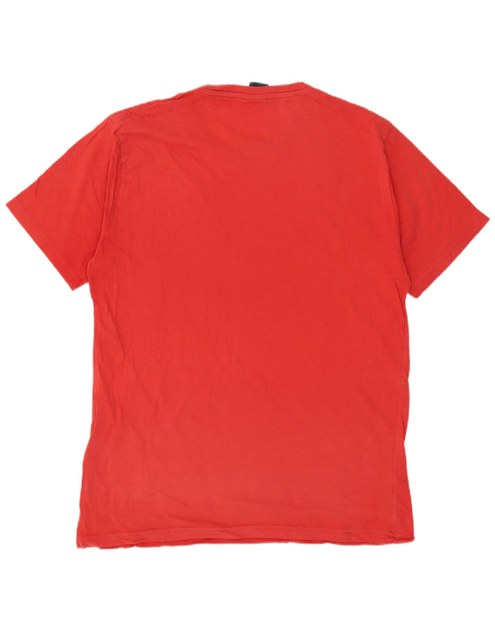 North Sails Herren-T-Shirt mit Grafik, Größe L, Rot