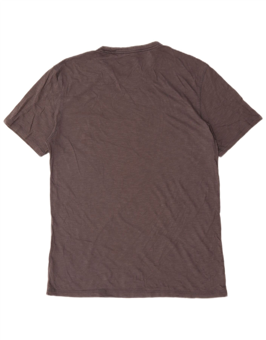 Hugo Boss Herren T-Shirt Top Large Grau Baumwolle