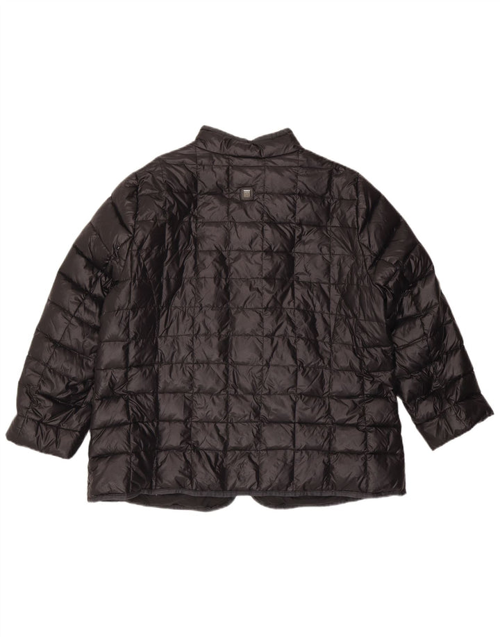 Perte by Krizia Damen Wattierte Jacke UK 22 3XL Schwarz