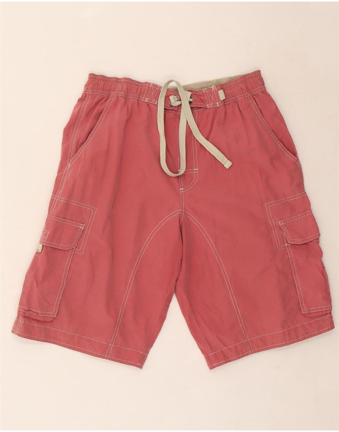 Marks & Spencer Herren-Badeshorts aus mittelroter Baumwolle