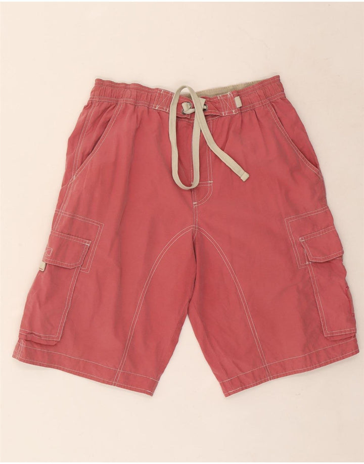 Marks & Spencer Herren-Badeshorts aus mittelroter Baumwolle