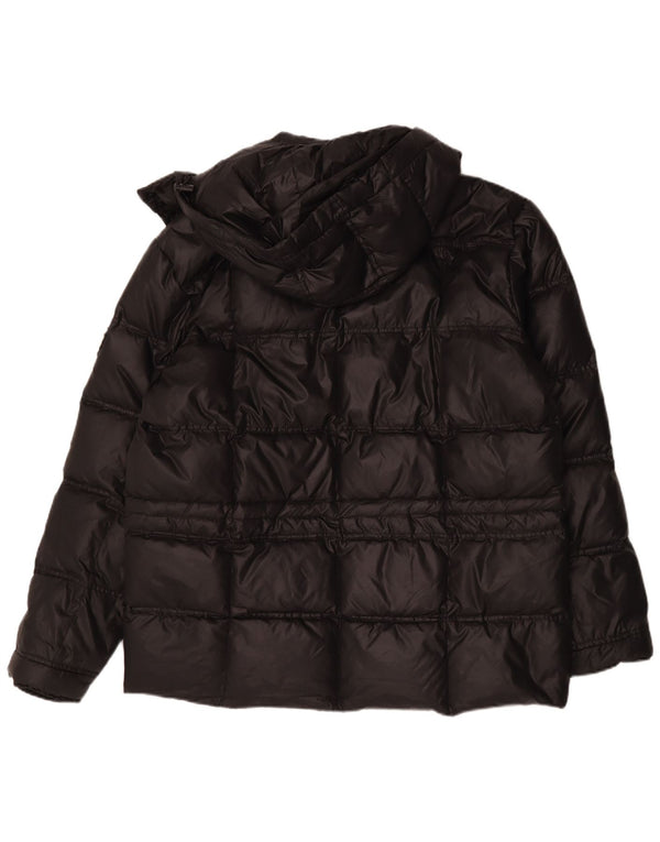 Best Company Herren-Jacke mit Kapuze, gepolstert, UK 44, 2XL, Schwarz, Polyamid