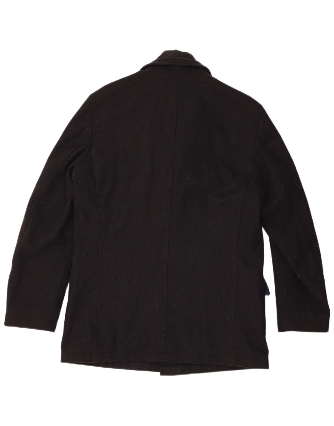 Pierre Cardin Herren-Windbreaker-Mantel IT 50, große marineblaue Wolle