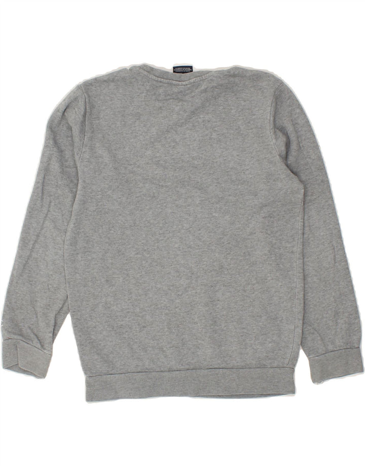 CHAMPION Boys Graphic Sweatshirt Jumper 11-12 Years Large Grey Cotton Vintage Champion and Second-Hand Champion from Messina Hembry 