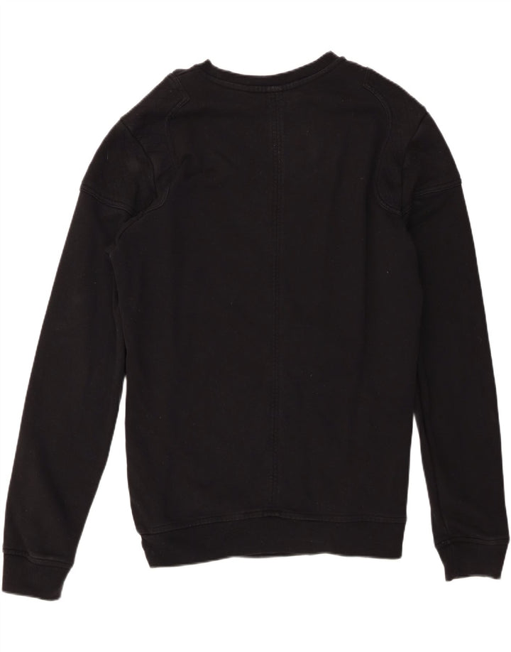 Diesel Herren Sweatshirt Pullover XL Schwarz Baumwolle